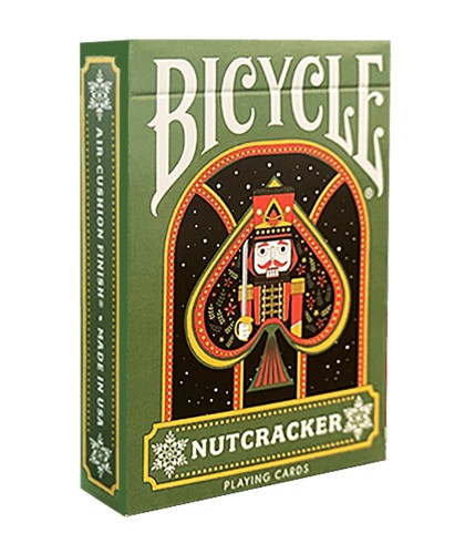 Bicycle Nutcracker Green Carti de Joc
