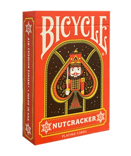 Bicycle Nutcracker Red Carti de Joc
