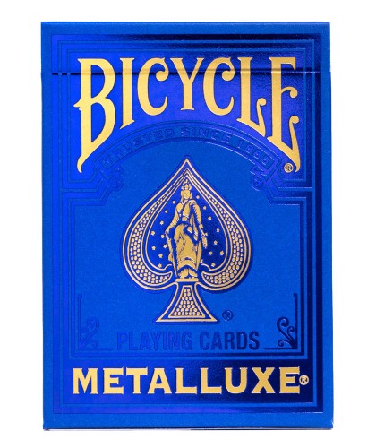 Bicycle Metalluxe Blue Carti de Joc