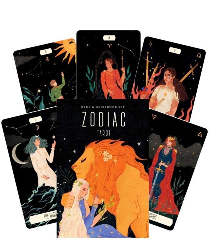 Zodiac Tarot Deck and Book Set