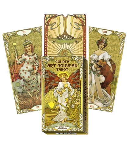 Golden Art Nouveau Tarot