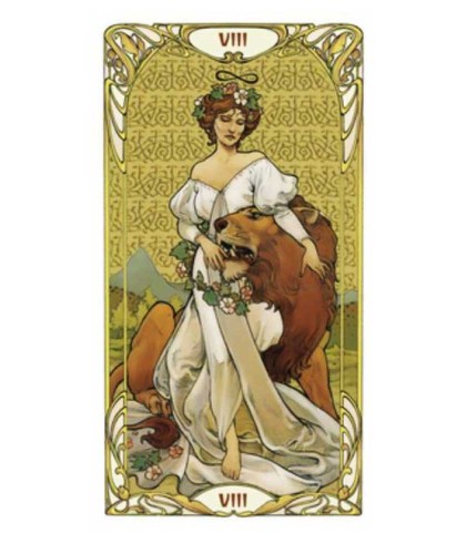 Golden Art Nouveau Tarot