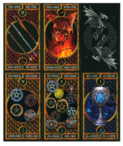 Dragons Anne Stokes Carti de Tarot