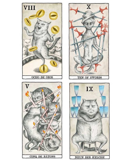 Carti de Tarot CATS BY ANA JUAN