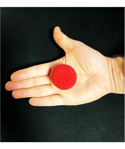 Sponge Ball Rosu Super Soft 3.8 cm - 1 bila
