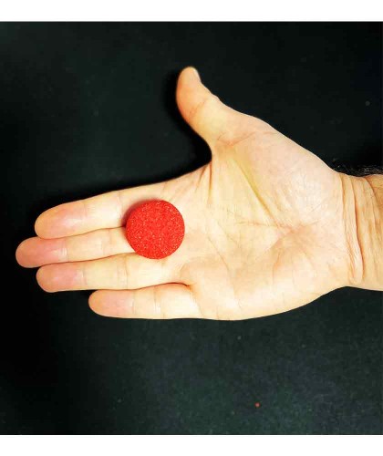 Sponge Ball Rosu Super Soft 2.5 cm - 1 bila