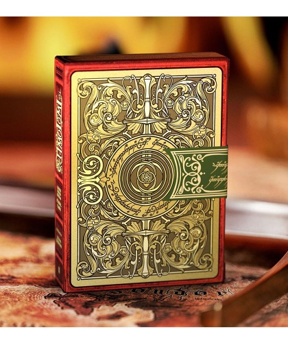 The Lord of the Rings - Two Towers Playing Cards Foil and Gilded Edition