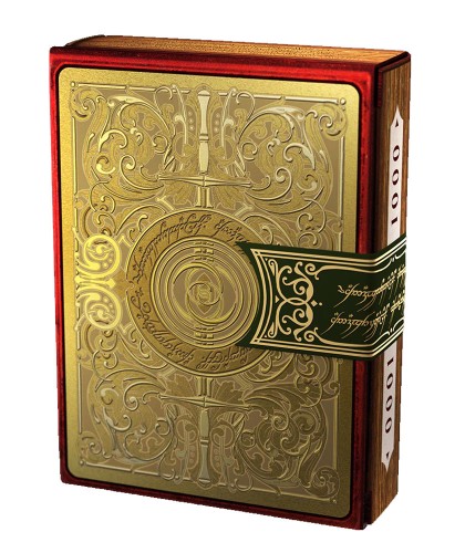 The Lord of the Rings - Two Towers Playing Cards Foil and Gilded Edition