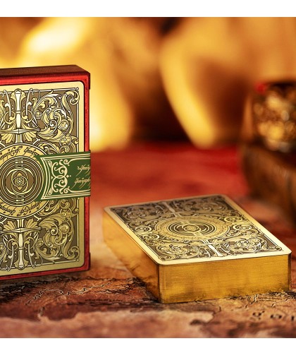 The Lord of the Rings - Two Towers Playing Cards Foil and Gilded Edition