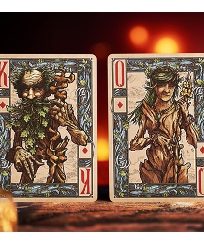 The Lord of the Rings - Two Towers Playing Cards Foil and Gilded Edition