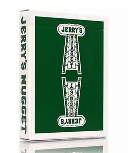 Jerrys Nugget Felt Green Marked Monotone