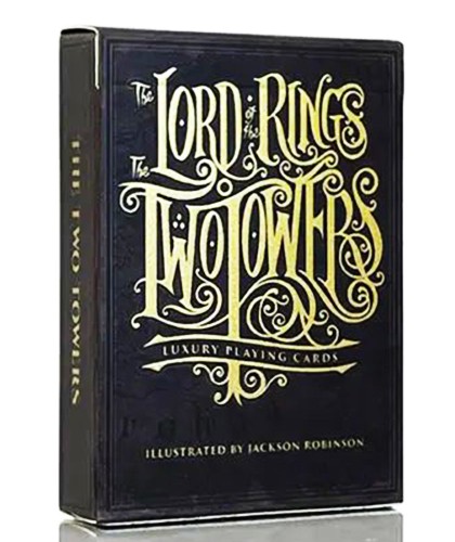 The Lord of the Rings - Two Towers Playing Cards Gilded Edition