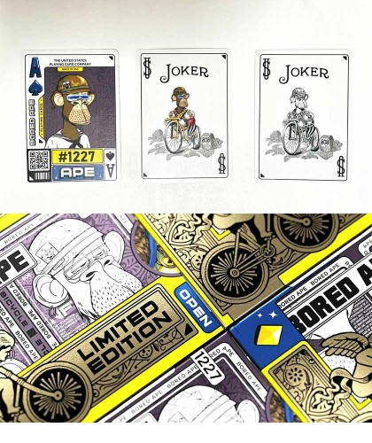 Bicycle Bored Apes 1227 Playing Cards