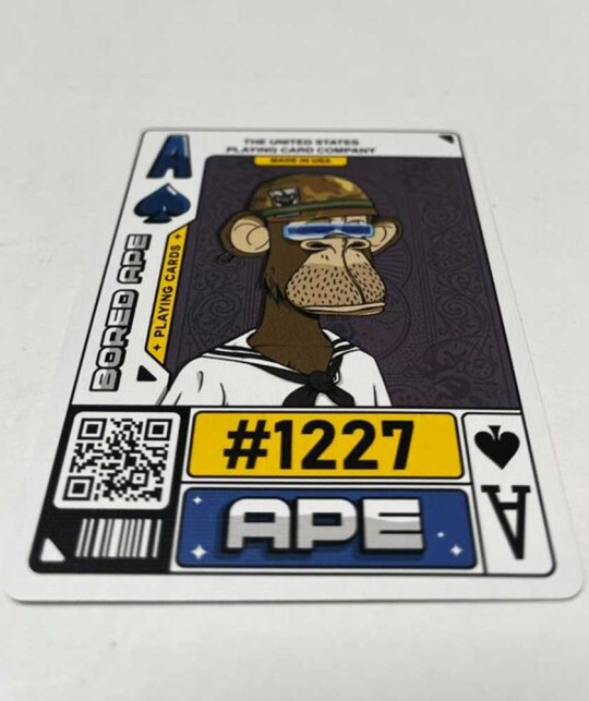 Bicycle Bored Apes 1227 Playing Cards