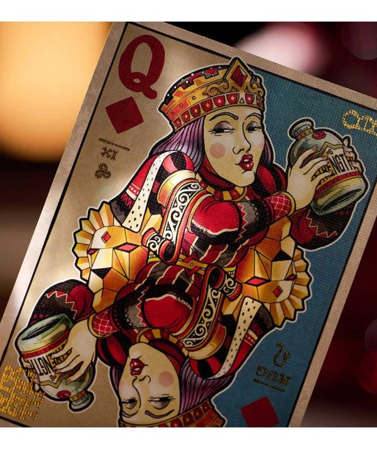 Odd Fellow Madame Laveau the Soothsayer Playing Cards by Stockholm17