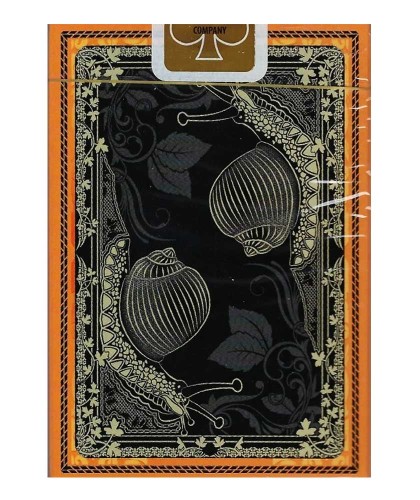 Bicycle Snail Orange Playing Cards