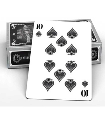 Alice of Wonderland Silver Playing Cards