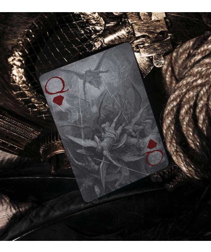The Raven Black Dusk Playing Cards