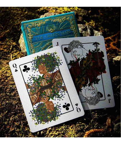 The Green Man Playing Cards Summer