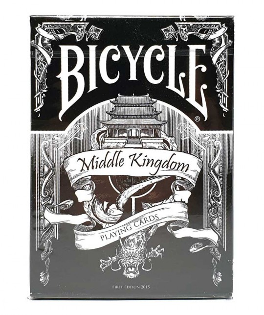 Bicycle Middle Kingdom Black Carti de Joc