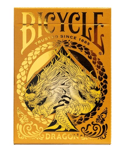 Bicycle Gold Dragon Playing Cards