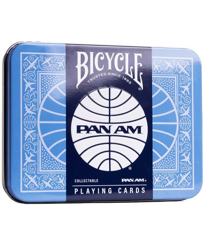 Bicycle 2PK Pan Am Tin - set 2 pachete