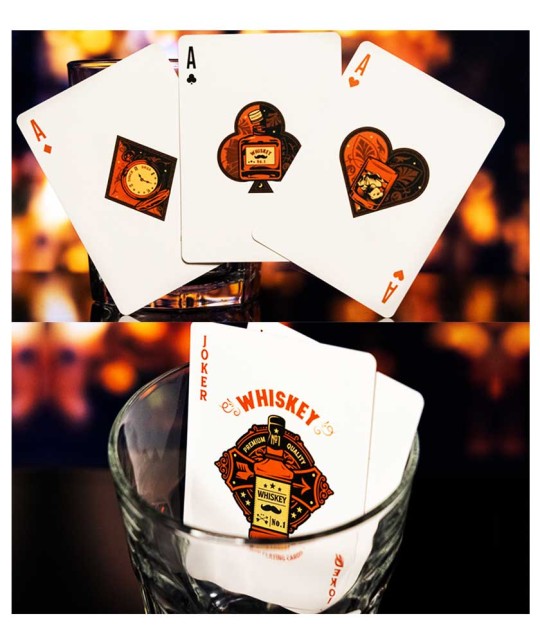 Whiskey Playing Cards by FFP