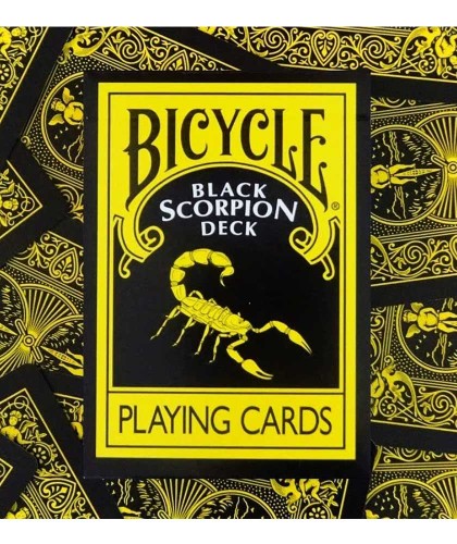 Bicycle Black Scorpion Carti de Joc