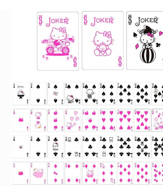 Bicycle Hello Kitty Carti de Joc