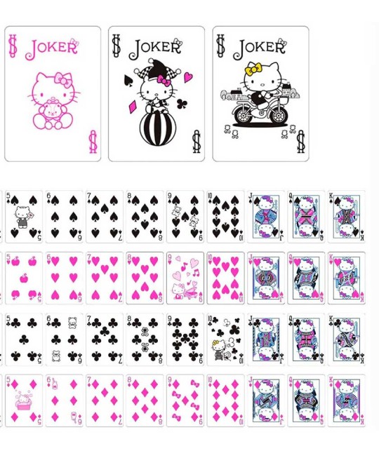 Bicycle Hello Kitty Carti de Joc