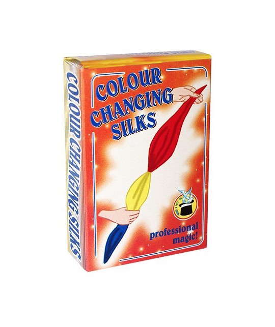 Color Changing Silks 30 cm - 100% matase
