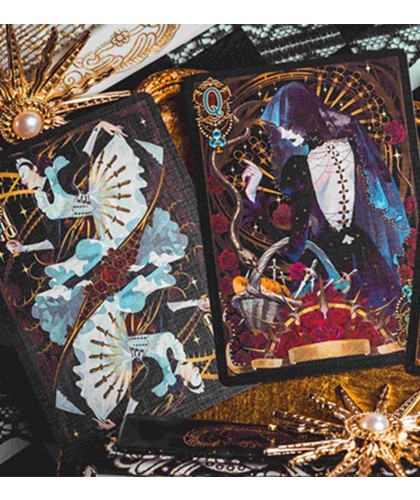 Silence V3 Black Playing Cards