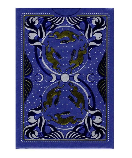 Under the Moon Midnight Blue Jocu Playing Cards