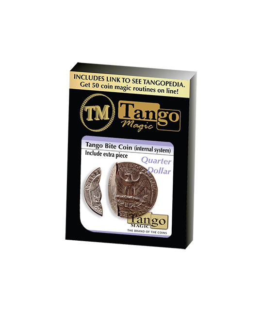 Biting Coin US Quarter - Internal System by Tango