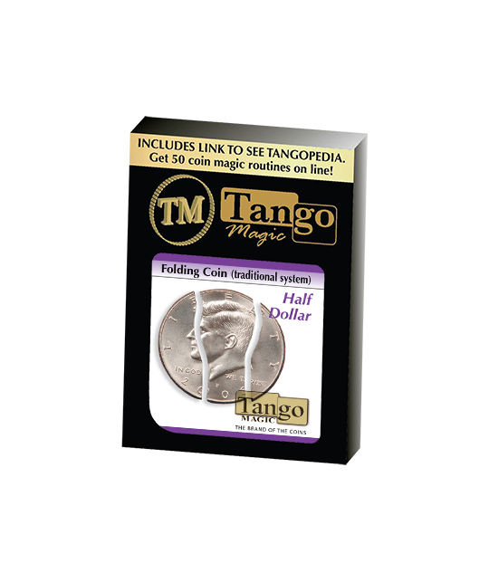 Folding Coin Half Dollar - Internal System by Tango