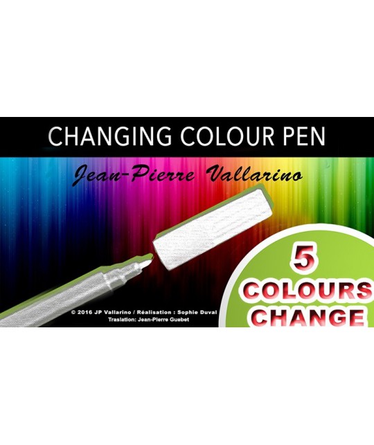 Color Changing Pen by Jean-Pierre Vallarino