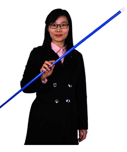 Appearing Cane Plastic - Blue by JL Magic