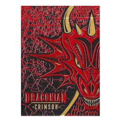 Draconian Crimson Playing Cards