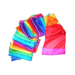 Silk Streamer - Multicolor - 30 cm x 10 mt Esarfa Multicolor