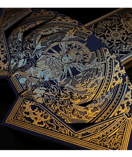 Asura Deluxe Blue Playing Cards