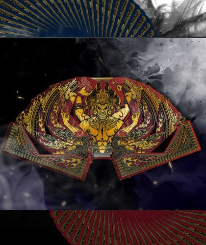 Asura Deluxe Red Playing Cards