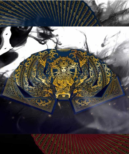 Asura Deluxe Blue Playing Cards