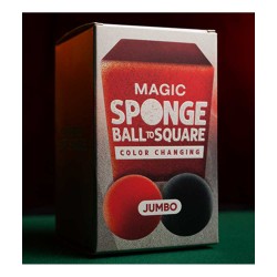 Magic Color Changing Sponge Ball to Square JUMBO 2.5 inch