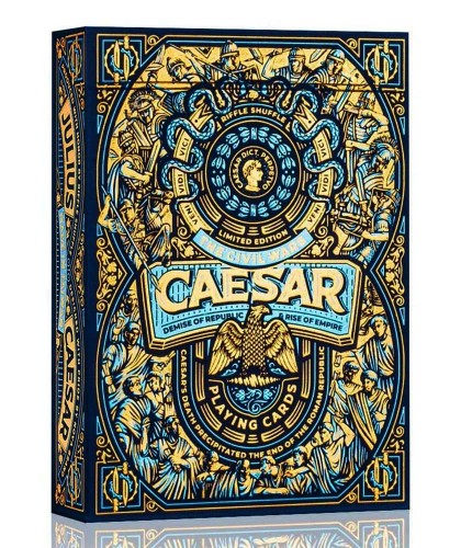 Caesar Blue Carti de Joc by Riffle Shuffle