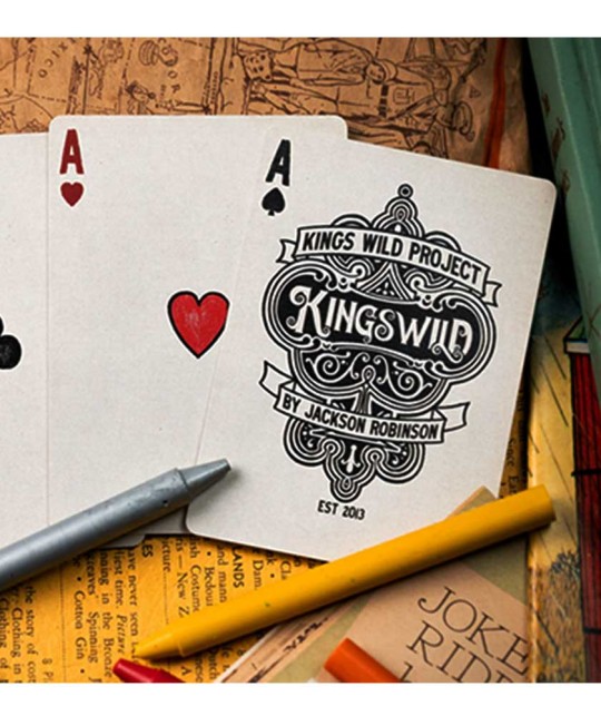 Crayon Playing Cards by Kings Wild Project