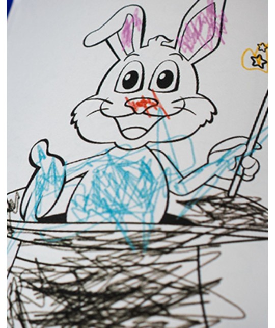 MAGIC SHOW Coloring Book DELUXE - 4 schimbari