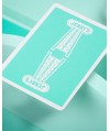 Jerrys Nugget Monotone Tiffany Blue Playing Cards