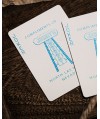 Jerrys Nugget Icey Blue Marked Monotone Playing Cards