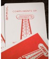 Jerrys Nugget Atomic Red Marked Monotone Playing Cards