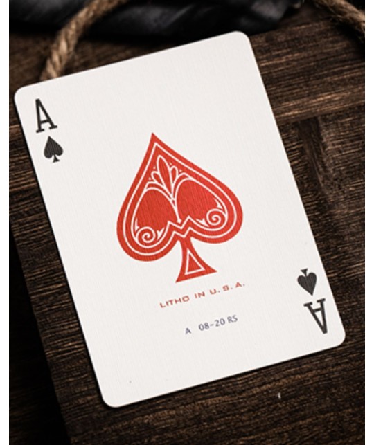 Jerrys Nugget Atomic Red Marked Monotone Playing Cards